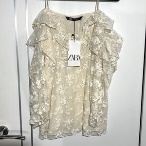 Zara Crème Tank top